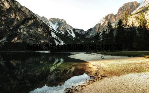 特别值得关注的是低碳养殖技术的兴起