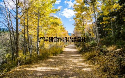 产学研合作将持续深化