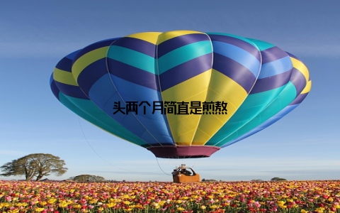 头两个月简直是煎熬